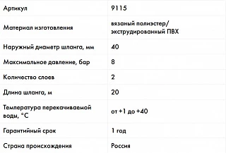 Удлинитель шланга Джилекс «УДАВ» 40х40
