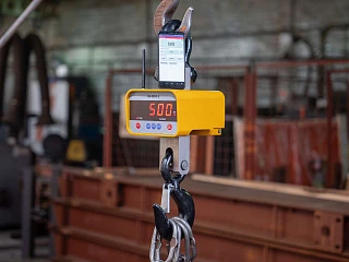 Весы крановые КВ Уралвес-3000-И (S) с индикацией на смартфон