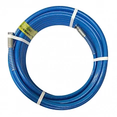 Рукав ZEC (AS75) d=10 L=15м. 3/8", (304 BAR), антистатический, синий