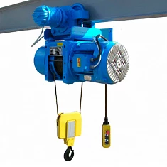 Электротельфер EKN20 MH 4-12 4/1 H6 V8 (5 тн, в/п 6 м), скорость подъема 8 м/мин., скорость передвиж