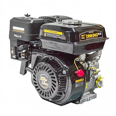 Двигатель Dinking DK170F-1-C(Q) (7,5лс, 19мм вал, ручной стартер, датчик масла)