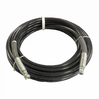 Рукав WPH-2 (МТ25) d=10 L=15,00м 3/8, 530 Bar Черный с пружинами ZEC