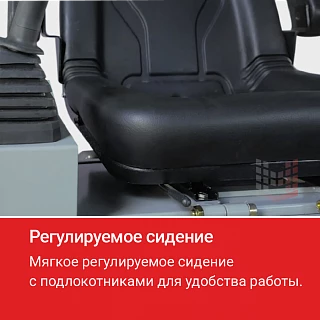 Двухроторная затирочная машина HODMAN B1046VH (Двигатель B&S Vanguard, 35 л.с.) (гидравлика)