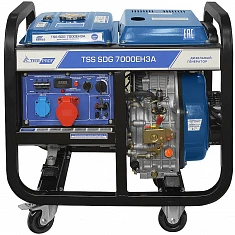 Дизель генератор TSS SDG 7000EH3A