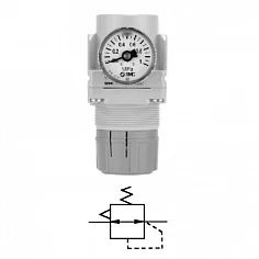 AR20-F02-B Peгyлятop дaвлehия, G1/4"