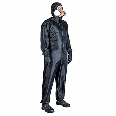 JPC75-BL XXL Ninja Комбинезон Jeta Safety многоразовый защитный из полиэфирной ткани, цвет черный
