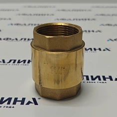 Клапан обратный 1 1/4" пластиковый сердечник PROFLINE (мама-мама)