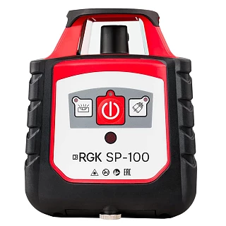 Комплект ротационного нивелира с элевационным штативом RGK SP-100 COMBO