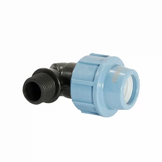 Отвод 90 с нар.резьбой TM 265009 ф25 х1/2