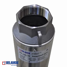 Погружной скважинный насос Belamos 5TF150/30 (150м, 500л/мин., каб. 1м, диам. 125мм, центробежный 380В)