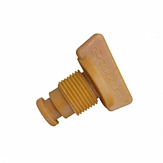 Заглушка пластмассовая 3/8" (оранжевая)