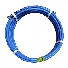 Рукав PPH-1 (AS73) d=6 L=10,00м DK16х1,5 / DK16х1,5, 304 Bar, синий (антистатический) Wagner